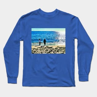 Make New Friends at the Beach Long Sleeve T-Shirt